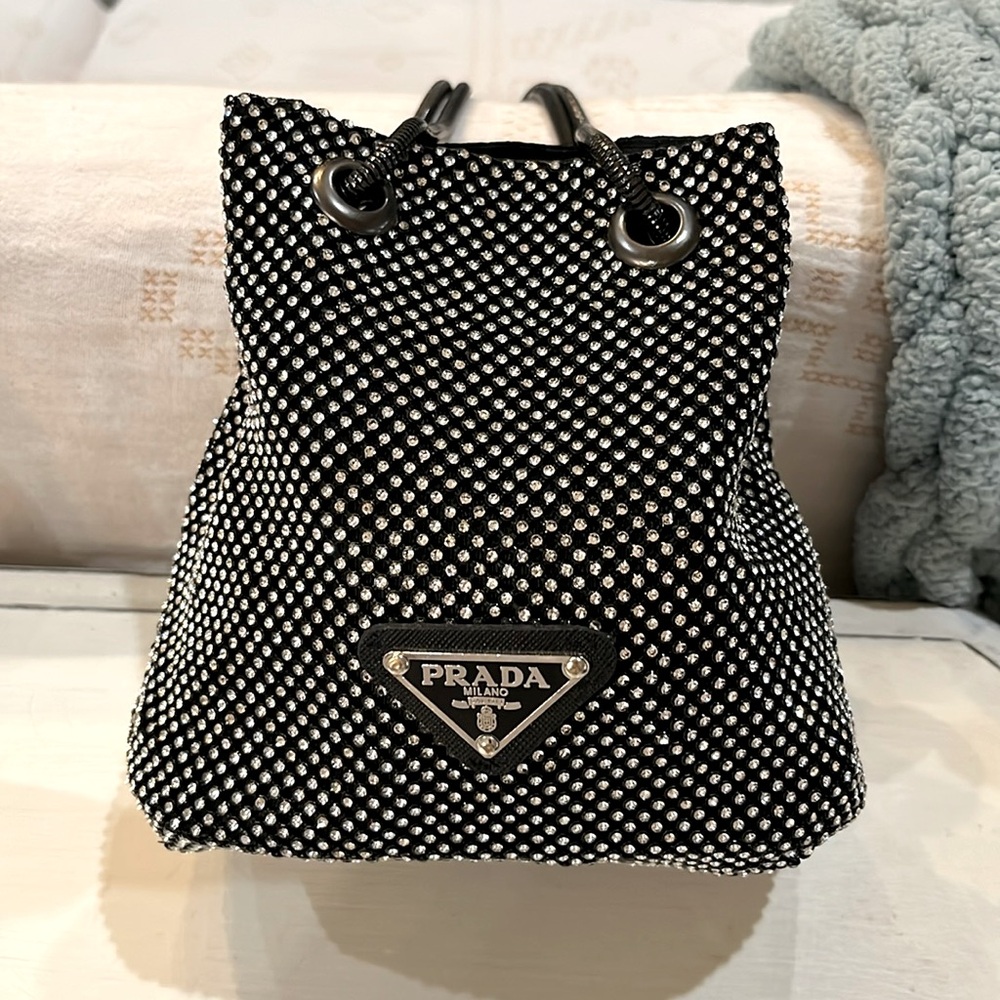 Prada Crystal Crossbody Bag